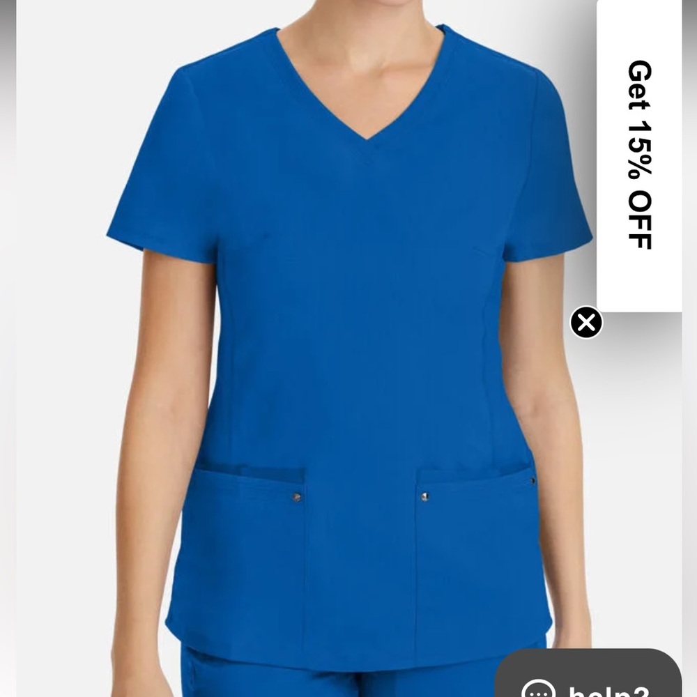 Purple Label Juliet Scrub Top #2245